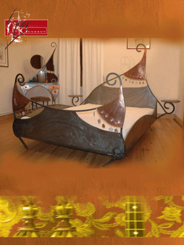 Design / Projektowanie użytkowe zatytułowany „Chambre Alice” autorstwa Guy Gendrot, Oryginalna praca
