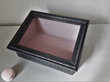 Boîte, Coffret, Présentoir, Vitrine Fait main, Style Loft Design intitulée "Boîte, Coffret, Pré…" par Lin-Et-Patine, Œuvre d'art originale, Accessoires