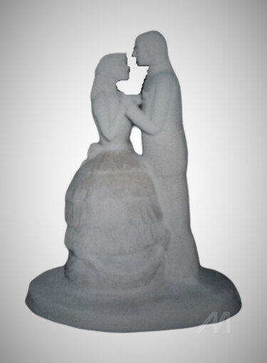 雕塑 标题为“La valse - Terre cu…” 由Atelier Mélyne Sculpture, 原创艺术品, 兵马俑