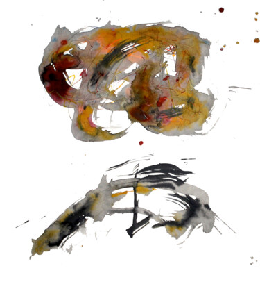绘画 标题为“SKETCH#237” 由Jim Williams, 原创艺术品, 墨