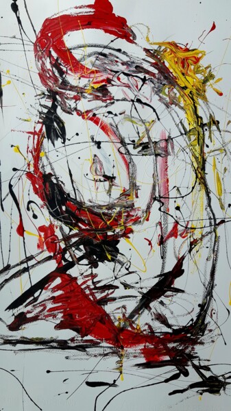 Peinture intitulée "Humanité (série de…" par Lise Poitras, Œuvre d'art originale, Acrylique