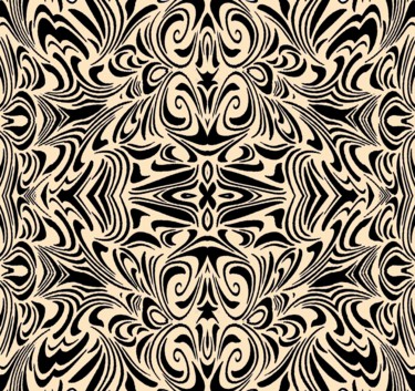 Digital Arts titled "The Summer arabesque" by Peter Jalesh, Original Artwork, Digital Painting
