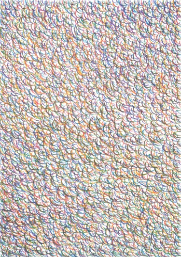 图画 标题为“Impulse | Number 12” 由Ivan Klymenko, 原创艺术品, 铅笔