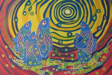 Radiance Painting titled "Radiance" by Oleksandr Lekomtsev, Original Artwork, Oil