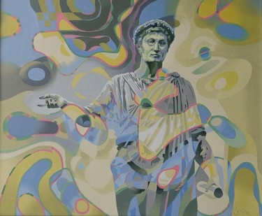 The festival Painting titled "The festival" by Oleksandr Lekomtsev, Original Artwork, Oil