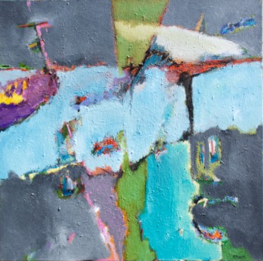 Pintura intitulada ""Di loge e d'esse 3"" por Antò Tomasini, Obras de arte originais, Óleo