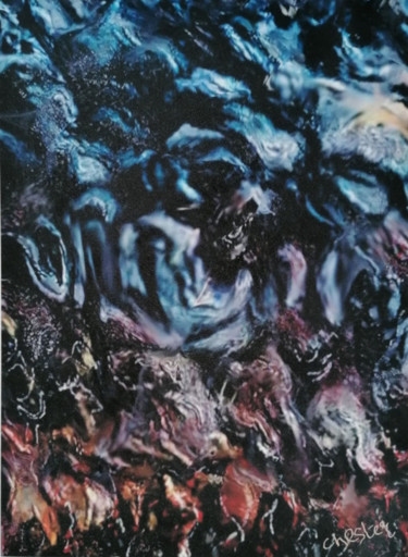 数字艺术 标题为“Les hérauts de la m…” 由Richard Raveen Chester, 原创艺术品, 数字油画