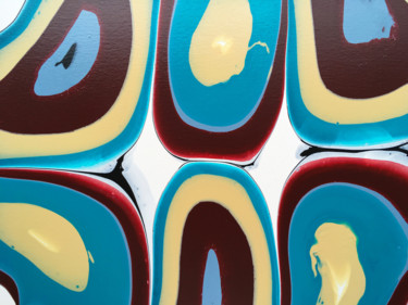 Fancy circles 「Fancy circles」というタイトルの絵画 Olya Feofilovaによって, オリジナルのアートワーク, アクリル