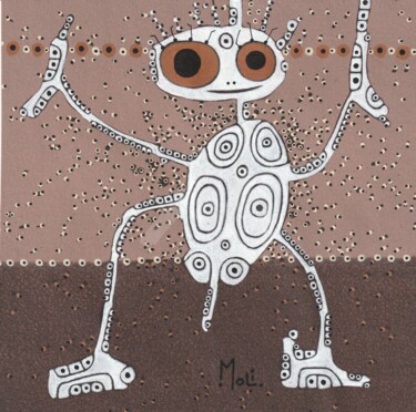 Peinture intitulée "NéO/MOLI.1079." par Moli, Œuvre d'art originale, Acrylique