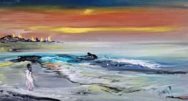 Peinture intitulée "Lolita II" par Pascal Jung, Œuvre d'art originale, Huile