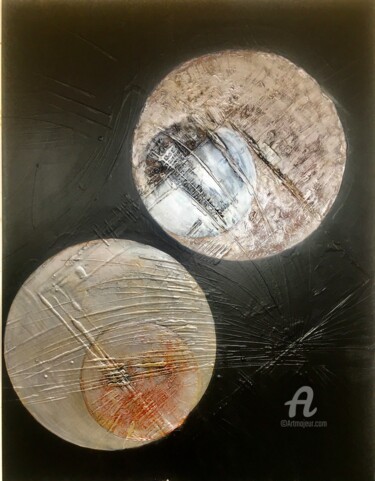 Peinture intitulée "lost in translation" par Fanny Shylton, Œuvre d'art originale, Acrylique