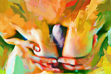 Maya Arts numériques intitulée "Maya" par Tobias Ginski, Œuvre d'art originale, Peinture numérique