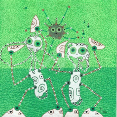 Peinture intitulée "NéO/MOLI.1125." par Moli, Œuvre d'art originale, Acrylique