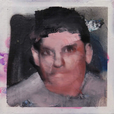 Painting titled "Identity" by Miloš Hronec, Original Artwork, Oil