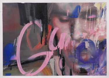 Peinture intitulée "Event 4" par Miloš Hronec, Œuvre d'art originale, Huile