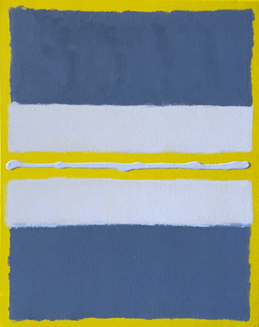 Peinture intitulée "Ocean Surf Logo" par Cyril Walker, Œuvre d'art originale, Acrylique