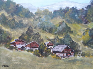 Beaufortin Painting titled "Beaufortin" by Sylvie Guyomar (Sylvie G), Original Artwork, Acrylic