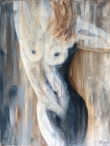 Pintura intitulada "The Body" por Françoise Augustine, Obras de arte originais, Acrílico