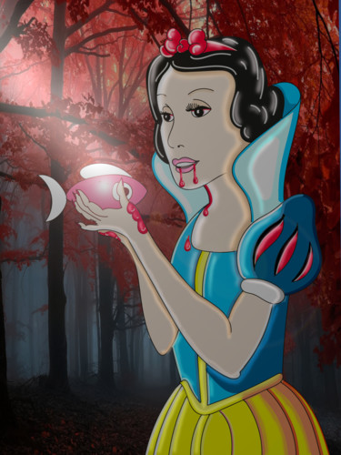 数字艺术 标题为“Grimm et moi” 由Denis Bacholier, 原创艺术品, 2D数字工作