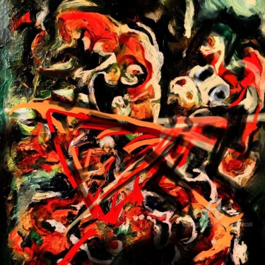 Digital Arts titled "Convergence" by Andrew Walaszek, Original Artwork, Digital Painting