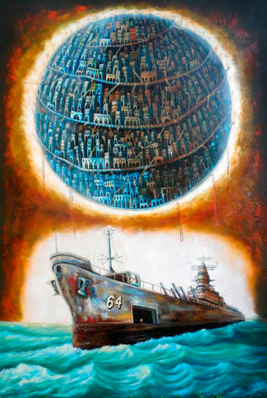 绘画 标题为“From the series Chr…” 由Tony Rodriguez(Juan Antonio Rodriguez Ol, 原创艺术品, 油