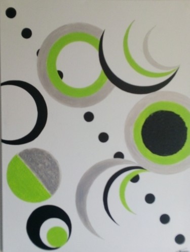 Schilderij getiteld "Persèvèrence" door Stephane Fresny, Origineel Kunstwerk, Acryl