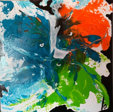 Peinture intitulée "LēV" par Lo Doré (Lo), Œuvre d'art originale, Acrylique