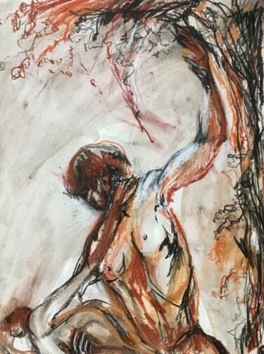 图画 标题为“Danseurs IV” 由Constance Robine, 原创艺术品, 粉彩
