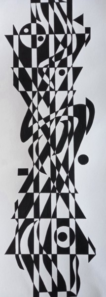 Zeichnungen mit dem Titel "Curiosity (Collecti…" von Oleksandr Lekomtsev, Original-Kunstwerk, Acryl