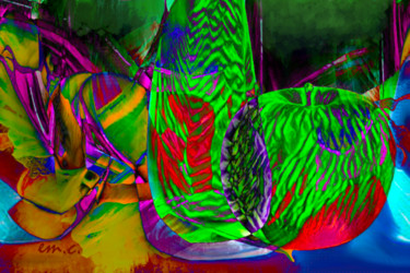 Digital Arts με τίτλο "Waiting Apple" από Manos Chronakis, Αυθεντικά έργα τέχνης, Φωτογραφία Μοντάζ