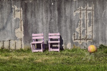 摄影 标题为“two chairs and  one…” 由Alen Gurovic, 原创艺术品, 非操纵摄影