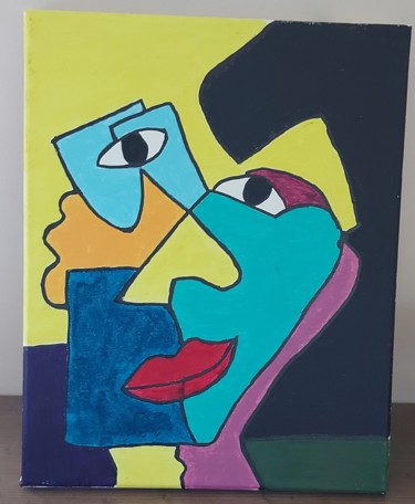 Peinture intitulée "Picajo2" par Jmbr, Œuvre d'art originale, Acrylique Monté sur Châssis en bois