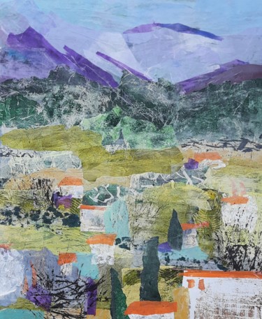 Painting titled "Piedra Sellada" by Jill Carrott, Original Artwork, Acrylic