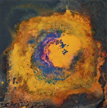 Malerei mit dem Titel "Un atisbo de espera…" von Gerhard Knolmayer, Original-Kunstwerk, Öl