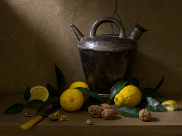Photographie intitulée "Cantir et citrons" par Steve Drevet, Œuvre d'art originale, Photographie numérique