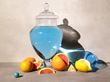 Photographie intitulée "Curaçao, touron et…" par Steve Drevet, Œuvre d'art originale, Photographie numérique