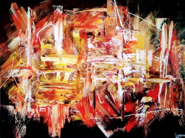 Peinture intitulée "Chaos" par Pako Caméléon Art, Œuvre d'art originale, Acrylique