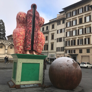 Фотография под названием "the sculpture, Fire…" - Katherine Lee, Подлинное произведение искусства, Цифровая фотография