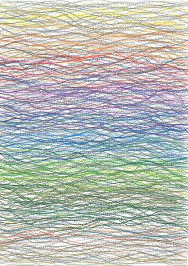 图画 标题为“Impulse | Number 28” 由Ivan Klymenko, 原创艺术品, 铅笔