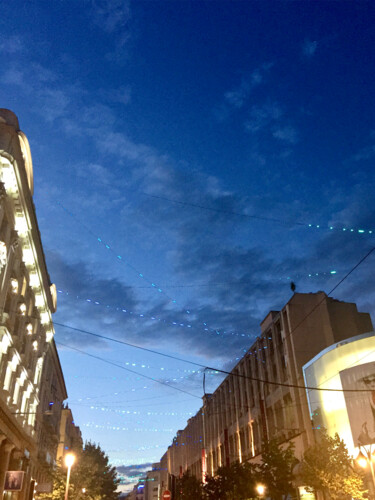 Photography titled "Stary night and dee…" by Katherine Lee, Original Artwork, Digital Photography
