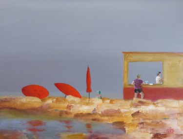 Pintura titulada "Deconfinado" por André Robert Deschamps, Obra de arte original, Acrílico
