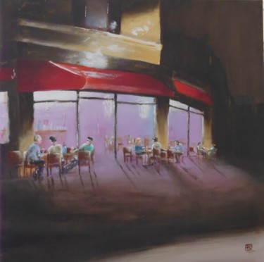 Pintura titulada "Sceaus - Le matin l…" por André Robert Deschamps, Obra de arte original, Acrílico