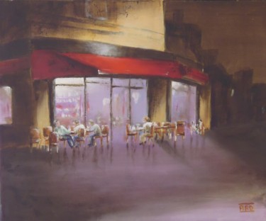 Pintura titulada "Sceaux - Le matin l…" por André Robert Deschamps, Obra de arte original, Acrílico