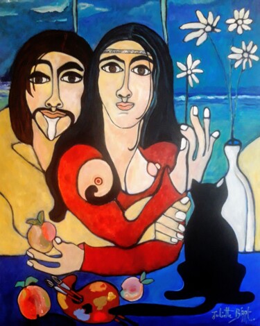 Créer pour changer le monde Peinture intitulée "Créer pour changer…" par Juliette B'Art, Œuvre d'art originale, Acrylique