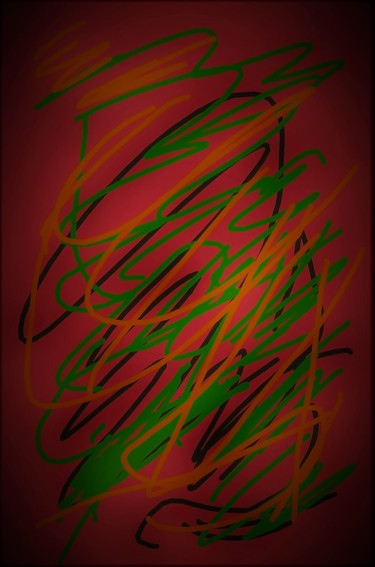Arts numériques intitulée "Abstrait (ref.22320…" par Carlos Vieira, Œuvre d'art originale, Peinture numérique