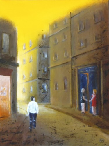 Pintura titulada "Vu au sud - 31" por André Robert Deschamps, Obra de arte original, Acero inoxidable
