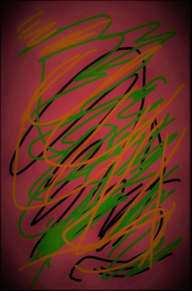 Arts numériques intitulée "Abstrait (réf.22340…" par Carlos Vieira, Œuvre d'art originale, Peinture numérique