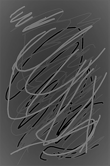 Arts numériques intitulée "Abstrait (réf.22342…" par Carlos Vieira, Œuvre d'art originale, Peinture numérique