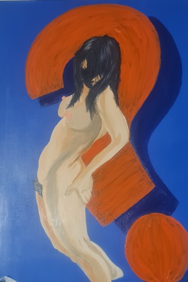 you didn't know me? Peinture intitulée "you didn't know me?" par Fabien Lheuillier, Œuvre d'art originale, Huile