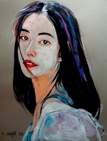 Peinture intitulée "Ulzzanggirlth" par Philippe Cormault, Œuvre d'art originale, Acrylique